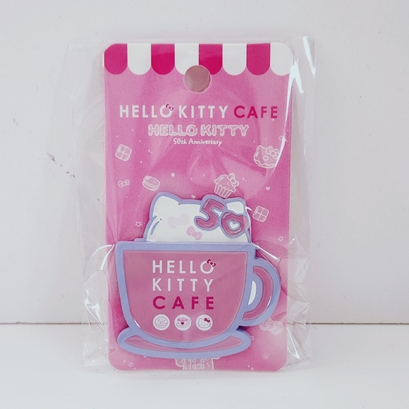 Hello Kitty Cafe 50th Anniversary Pin - Picture 3 of 5